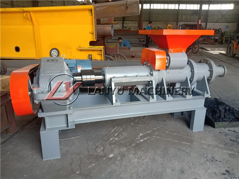 charcoal stick machine/coal briquette extruder/charcoal powder briquette machine