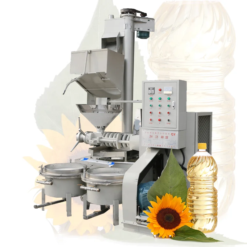 Peanut Oil Press Expeller Machine for Home Use Sunflower/Soybean/Olive/Sesame Oil Extraction Engine Core Components