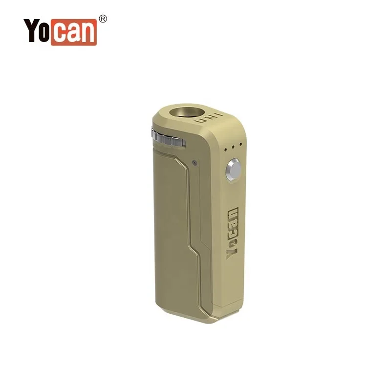 Manufacturer Yocan UNI Box Mod 510 Thread 650mAh Vape Mod With Adjustable Voltage