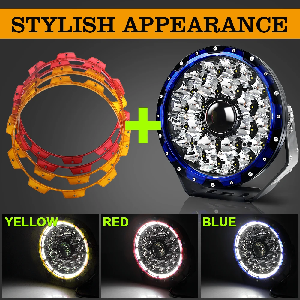 1Lux@2000m High power Spot 9inch Laser Off road led driving light