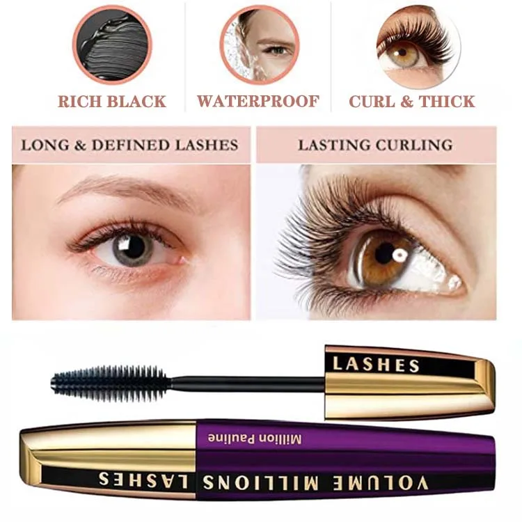 2021 Hot Sale Waterproof Lasting Curl Thick Lengthen Mascara Eyelash Extension Enhancer Maquillaje