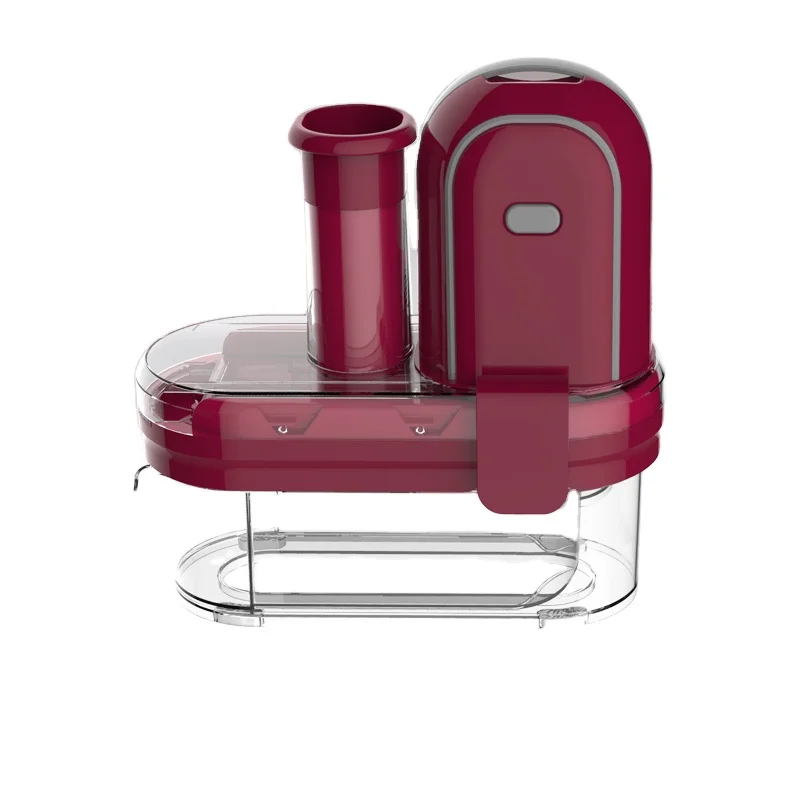 2024 3L Multi-functional  7 In 1 Electric Vegetable Food Fruiy Slicer Cutter Chopper Wurg 7 Different Shape Of Blade