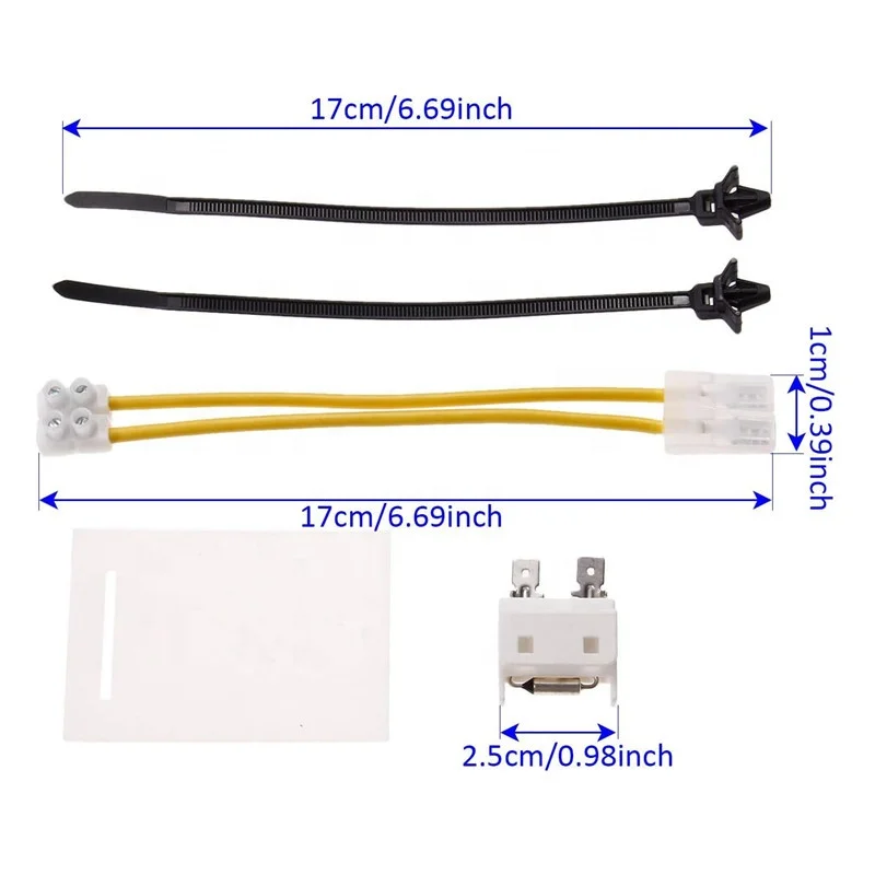 Запчасти для посудомоечных машин 8193762 посудомоечной машины Термопредохранитель дверного выключателя