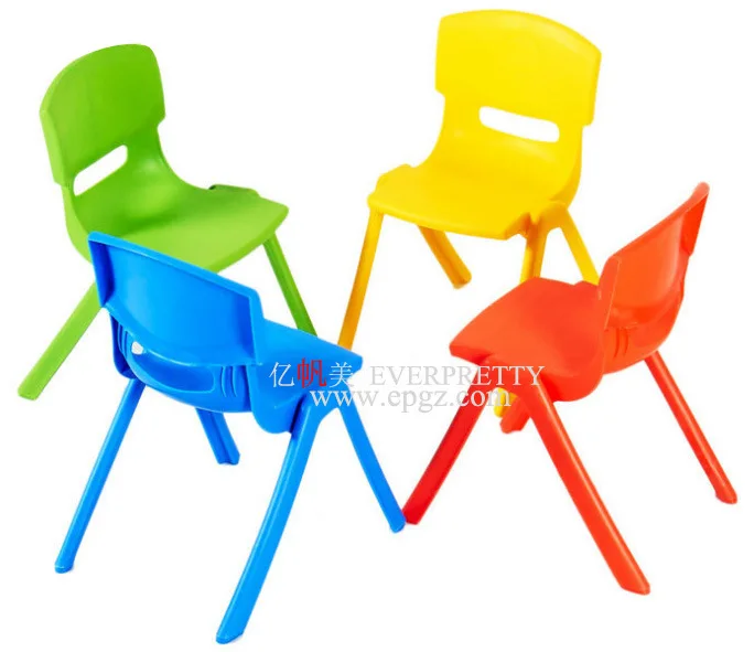 High Quality Stackable Plastic Kids Chair Multi-Style Color Activity Chair for Kindergarten Kids