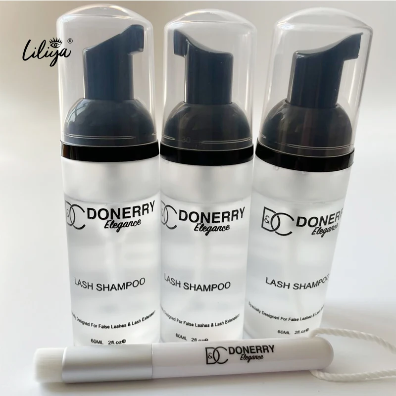 Private Label Cleanser Cleaning Eyelash Cleaner Foam Lash Extension Shampoo Lashshampoo