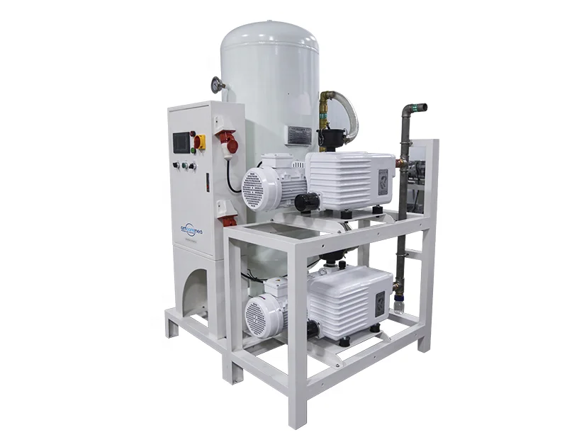 Medical Oilless Rotary Vane Vertical Vacuum Pump System For Hospital Vacuum Pump Plant
