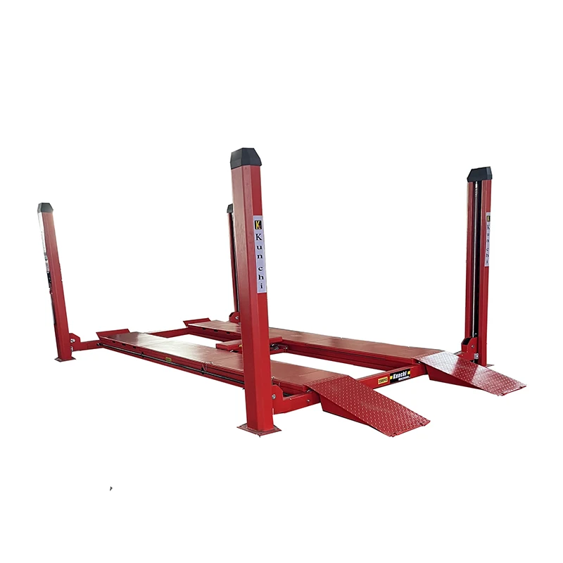 vehicle equipments work shop 4 post car parking lift
