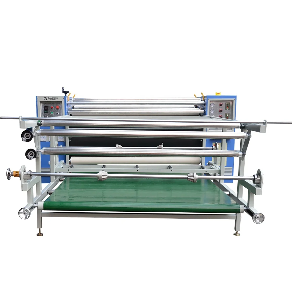 Automatic roller heat press machines 42x170 Minitype Thermal transfer printer for Clothes Fabric Blanket Curtain Printing
