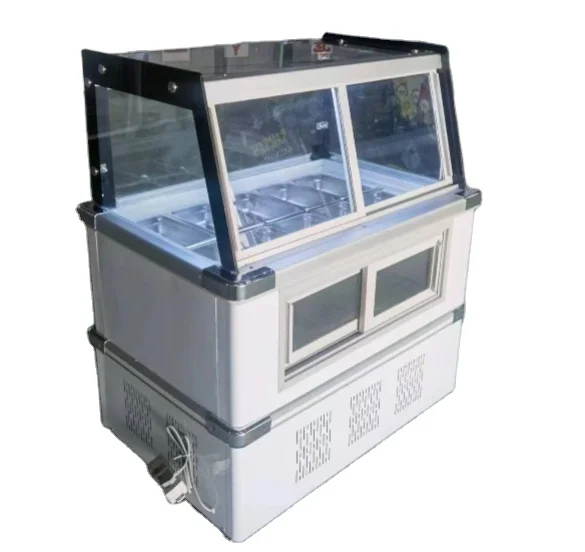 Commercial Small under Salad Bar display showcase Refrigerator