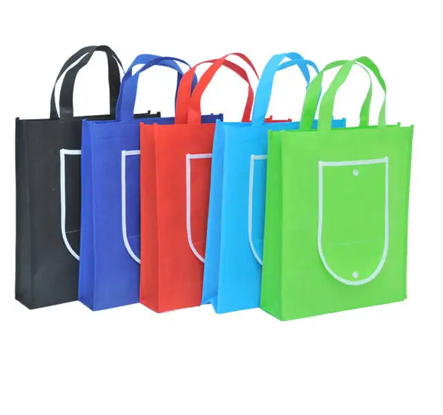 New coming superior quality shopping reusable custom logo advertising recyclable PP non woven bag murah