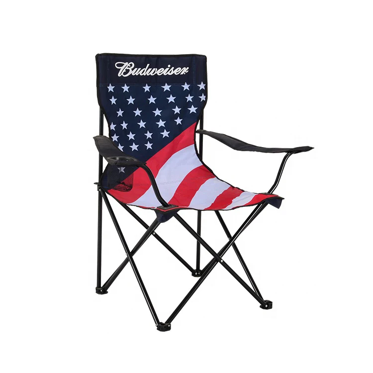 hot sale custom design Folding camping chair Easy- carrying with armrest