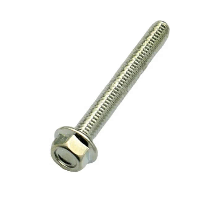 Allen din 186 Hex Flange Anti-skid Serrated Screws For Gas Pipe& Faucet