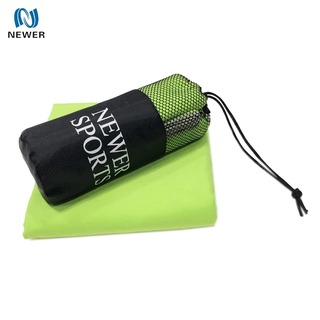 
Manufacturer price promotional multi color custom the royal standard print roll microfiber swimming towel with bag 