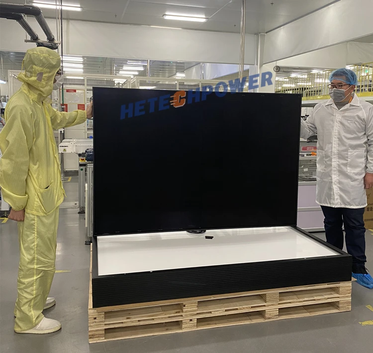 Shingling technology monocrystalline PERC solar module 425w shingled low shading loss