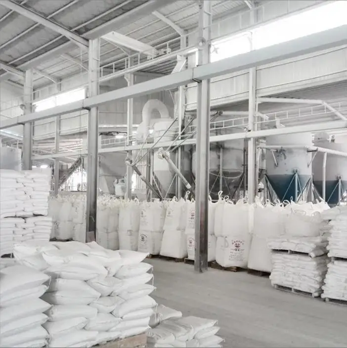 2000 Mesh Chemical White Powder  Heavy Calcium Carbonate as Filler in Matte Powder Coating