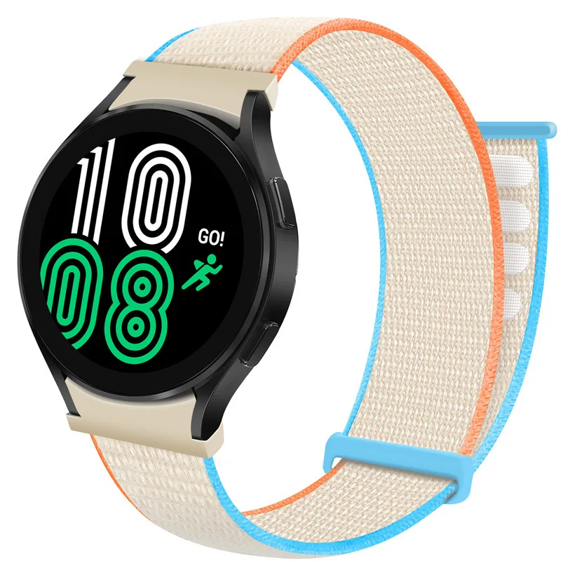 Sport Nylon loop Bracelet For Samsung Galaxy Watch 4 Classic 42/46mm Magnetic Loop Strap Samsung Galaxy Watch 4 44/40mm