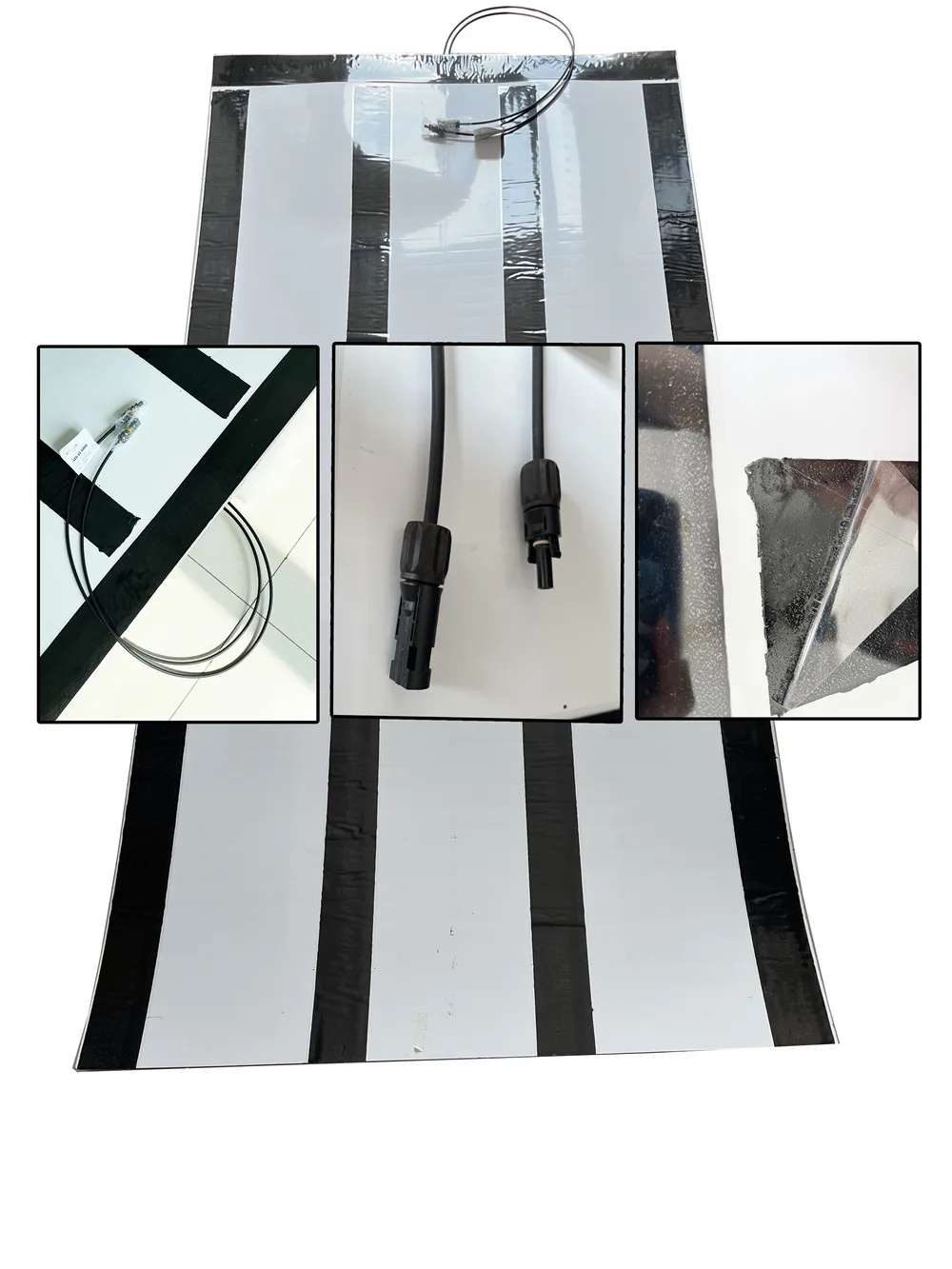 Flex-03NX-45W flexible solar panel for roofing sheet shingles