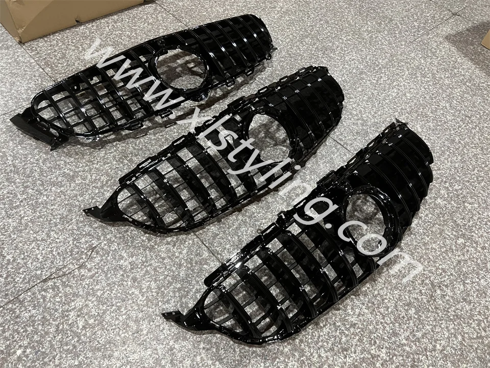 Car styling Facelift AMG grill for Mercedes BENZ W205 2019 W213 Grilles