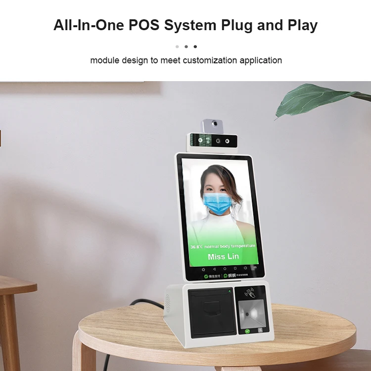 2021 Most Popular Visitor Management System Facial Payment Pos System Android Pos System