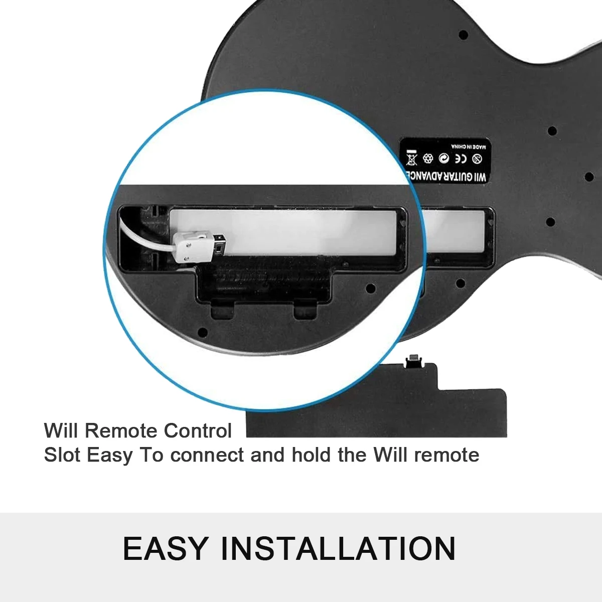  Беспроводная гитара для Wii Guitar Hero и рок-группы цвет