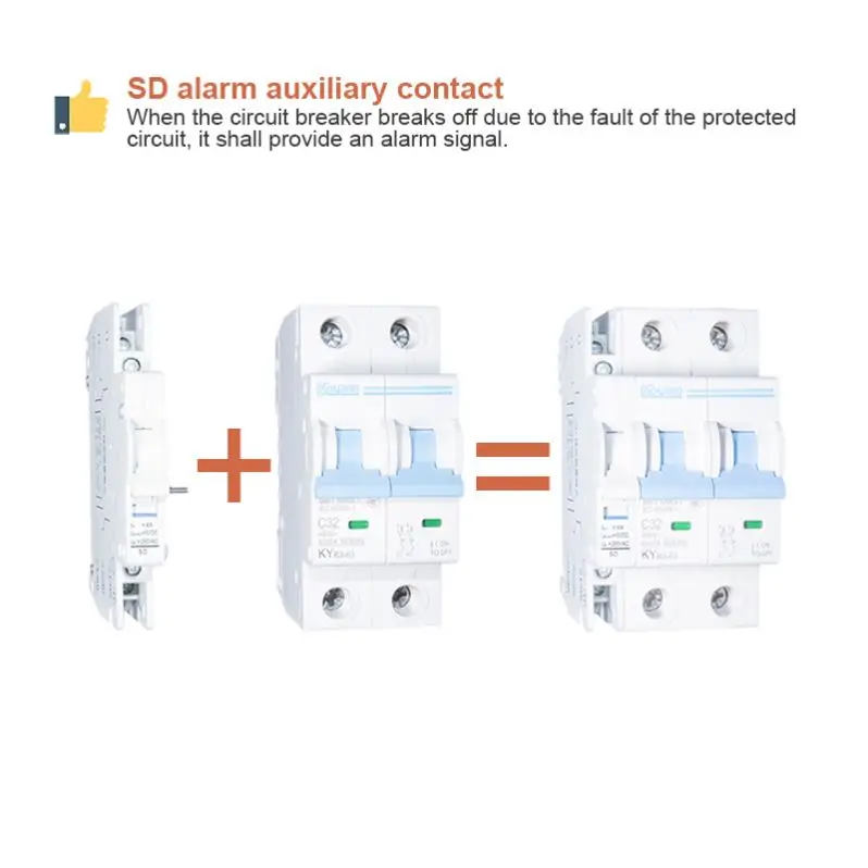 MCB Miniature Circuit Breaker Circuit Breaker 16A Mini Mcb MCB Switch