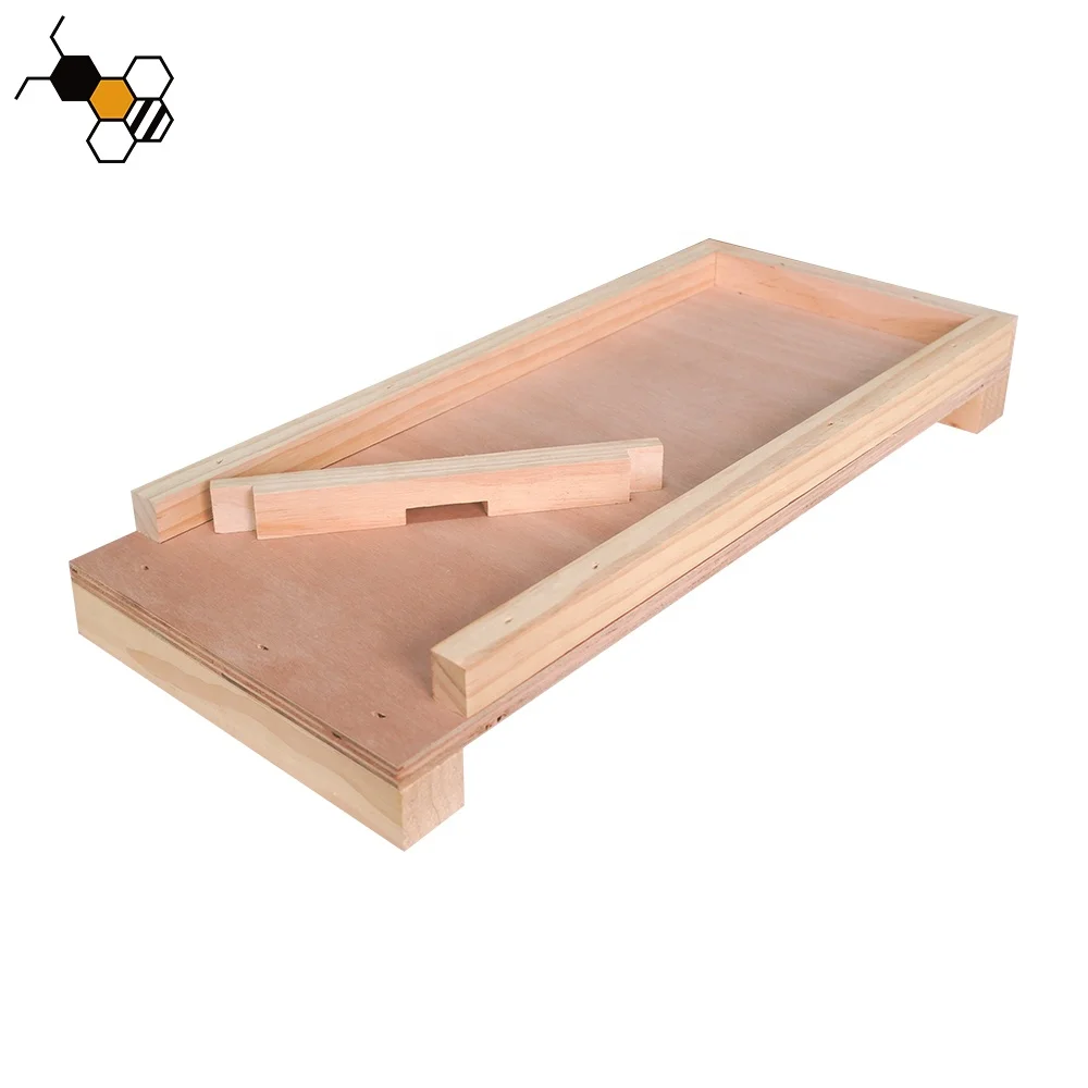 5 Frame Timber Nuc Beehive Ventilated Wooden Bee Hive Boxes Starter Kit And Queen Breeding Nuc Box