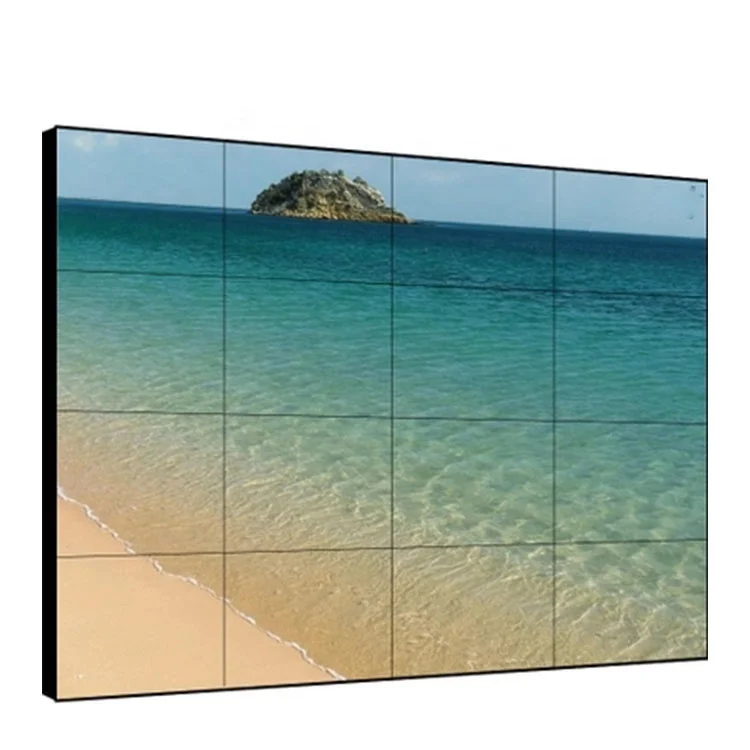 55 inch 4x4 tft 1080p indoor portable lcd video walls retail store video display stage video wall