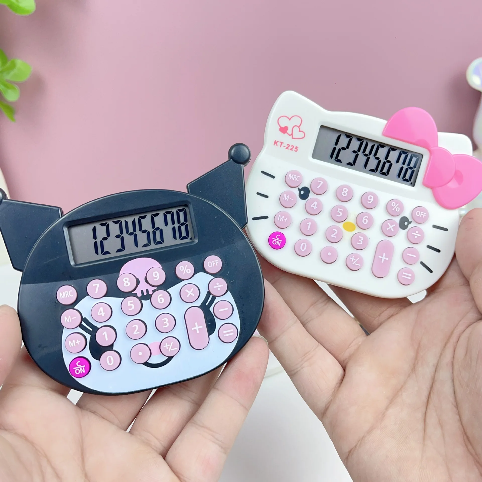 Милый мультяшный Kulomie электронный компьютер Kawaii канцелярские товары для студентов аниме Hello Kt Head математический калькулятор