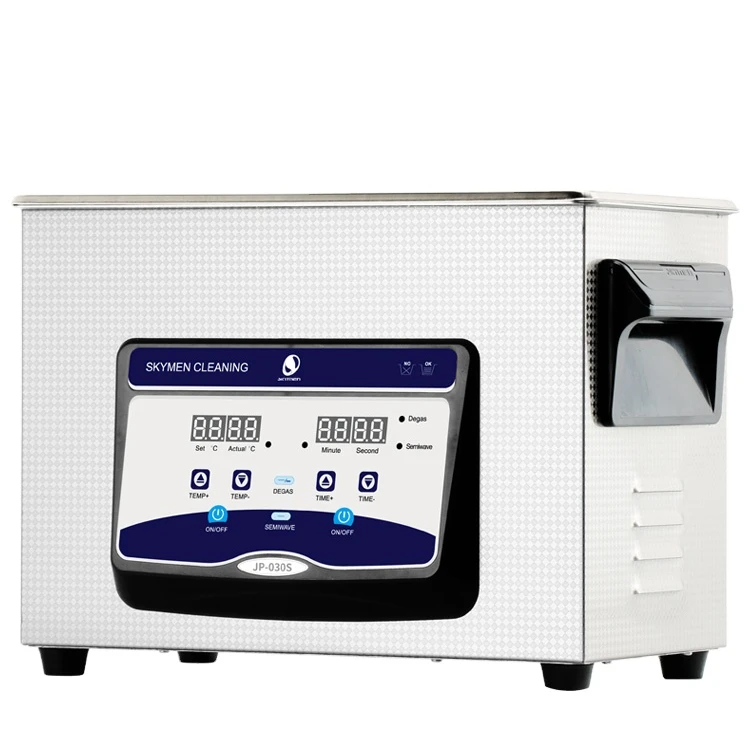 Skymen JP-030S 4.5L digital cleaning brass parts ultrasonic fuel injector cleaner hardware and small accessories for a car