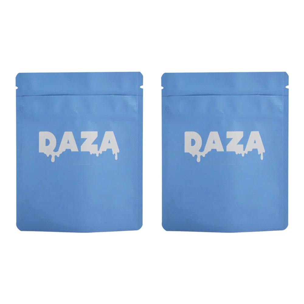 Custom Printing Plastic heat seal 3.5 7g 1oz aluminum foil bag zip lock smell proof stand up pouch packaging mylar bags
