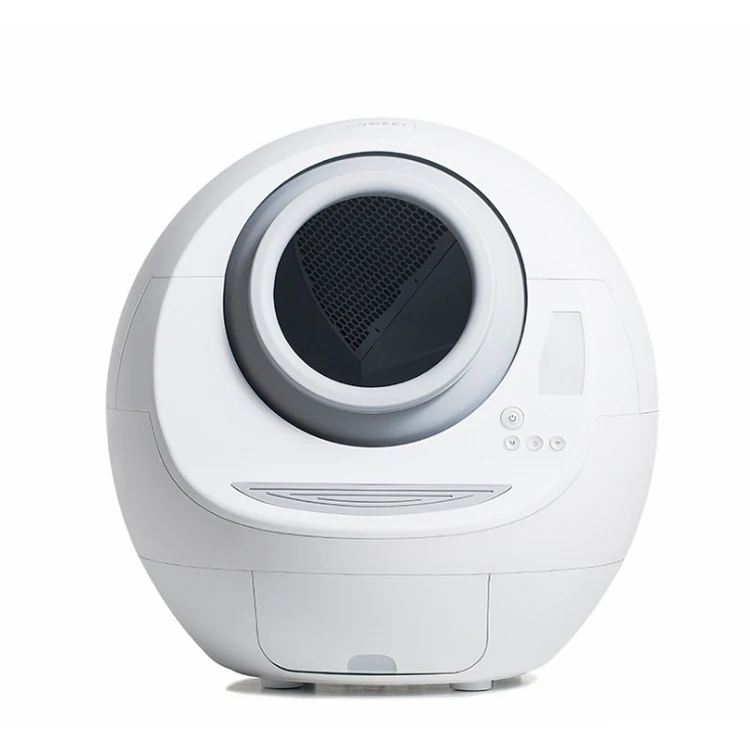  Fully Enclosed To Prevent External Splash Electric Intelligent Cat Toilet Self Clean Cabinet Litter Automatic