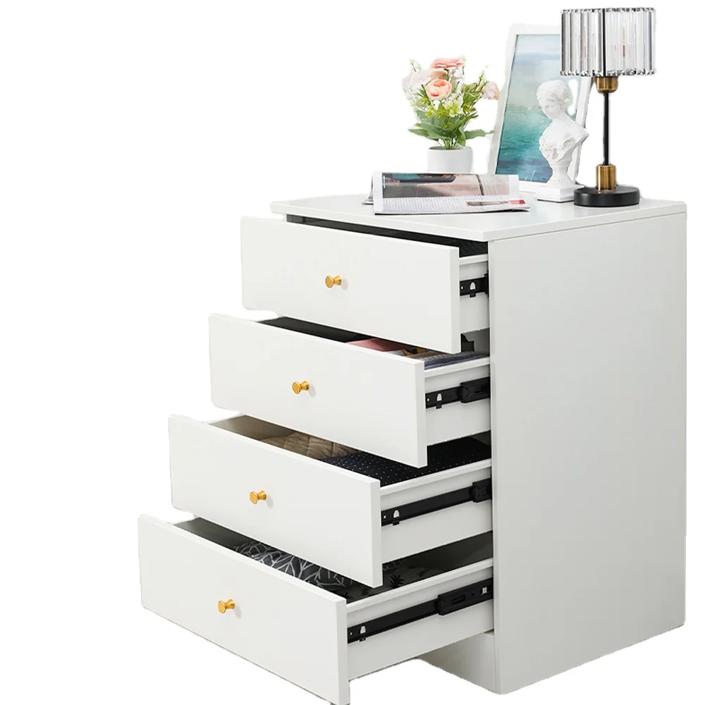 Classic Four-drawer High Cabinet Bedroom Dresser