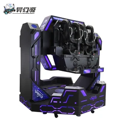 VR Attractions 9D Double Chair Virtual Reality VR arcade machine Flying Simulator 360 VR Simulator