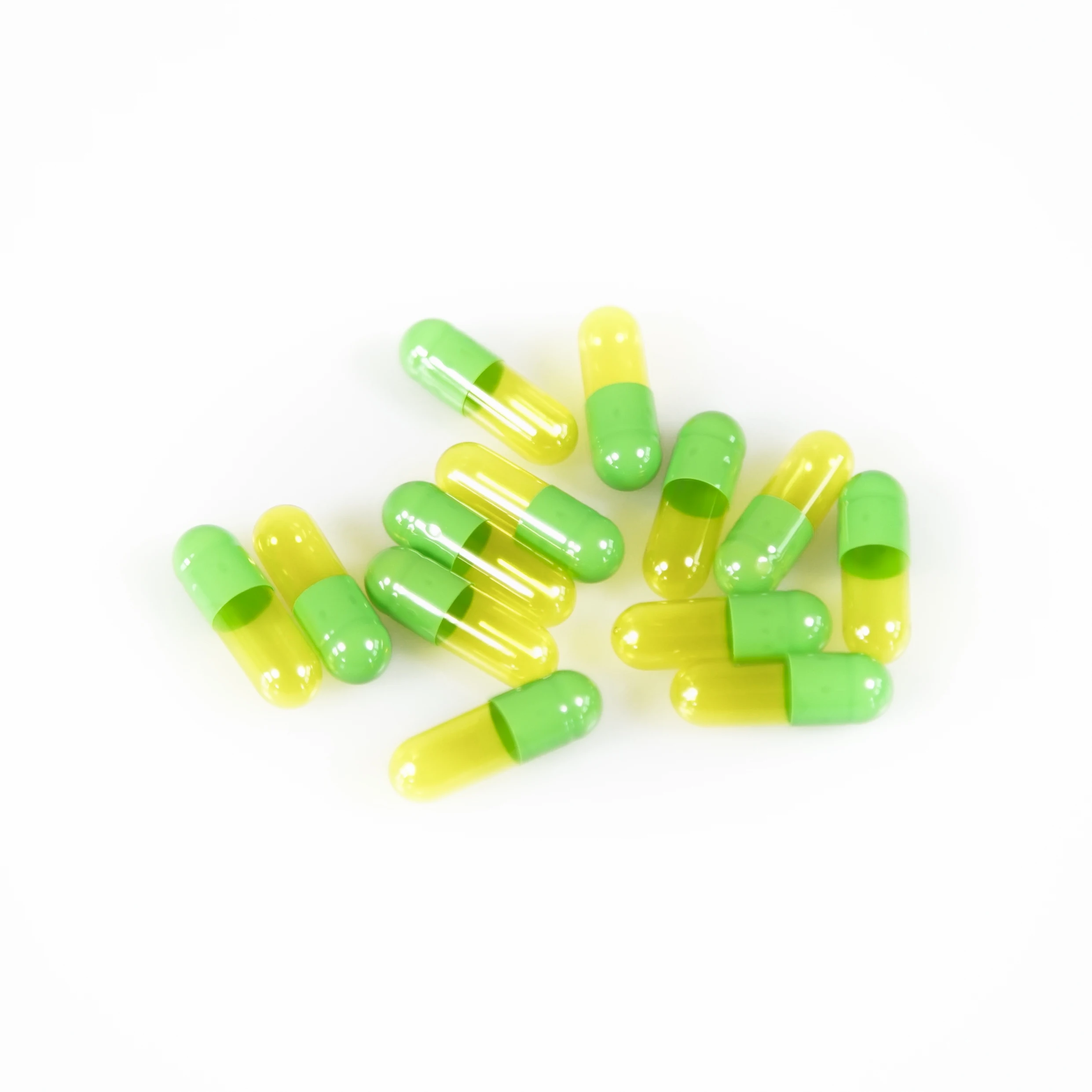 Customize Printed Size 00 0 1 2 3 4# Colored Gelatin Empty Capsule
