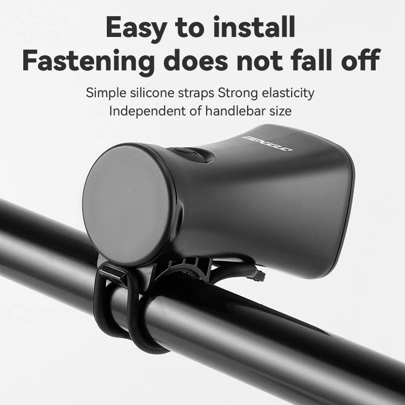 120db Bicycle Electric Horn MTB Bike Bell Cycling Handlebar Speaker Waterproof Scooter Ring Bell Safety Alarm Bike Accessories