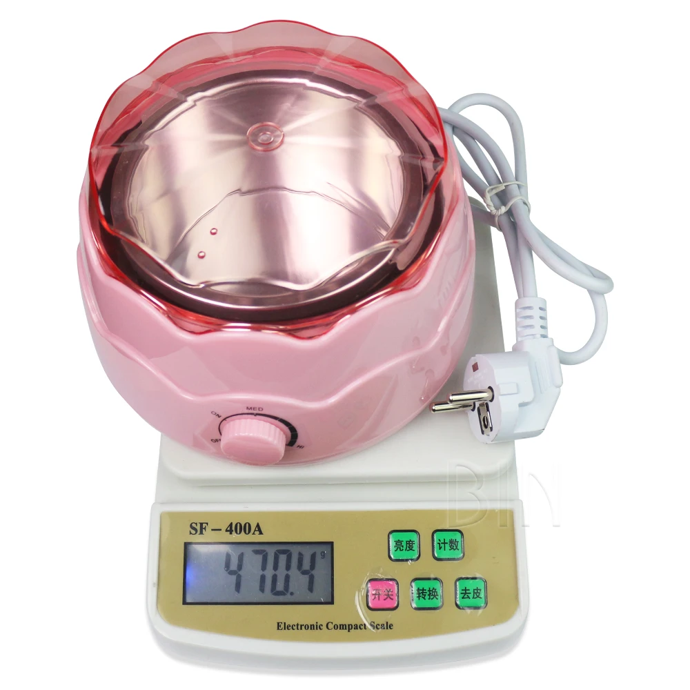 2022 BIN новая модель розовый нагреватель парафинового воска