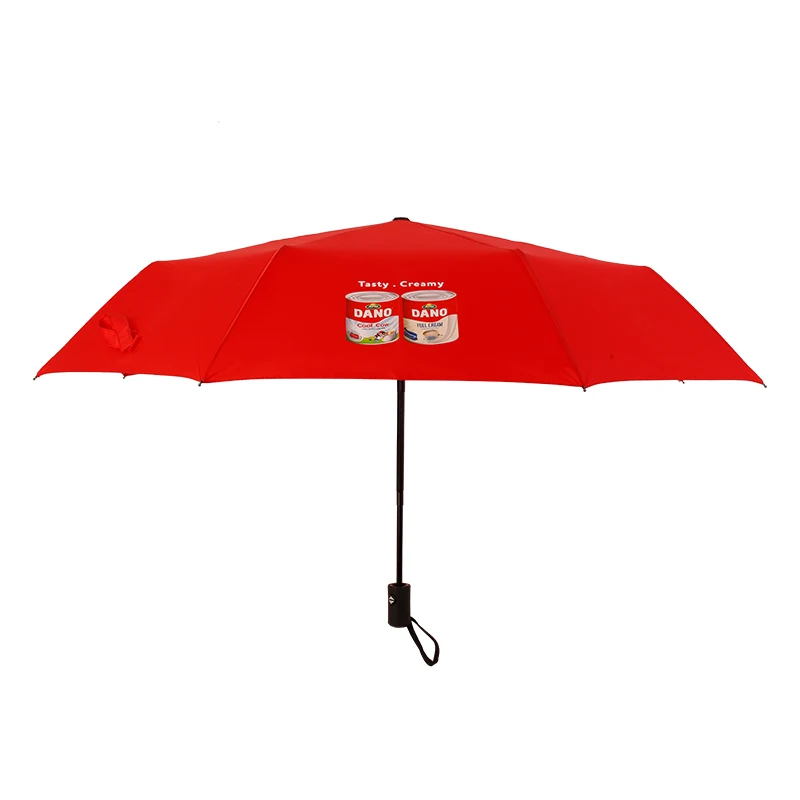 2024 Large Size Rainproof UV Proof Umbrella Wind Resistant Fully-Automatic Three Folding Umbrella