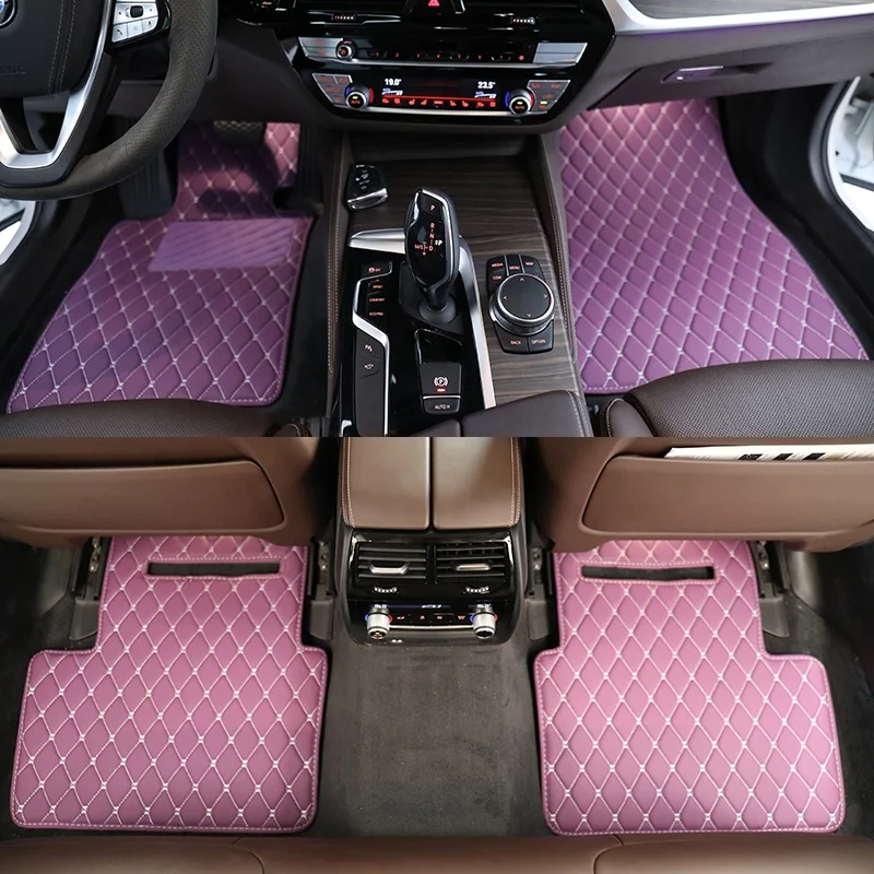 universal 5 pieces all round custom 3 pieces wholesale floor car kick mat