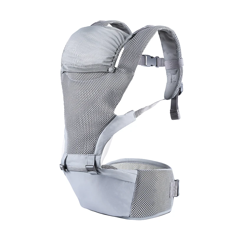 China tactical breathable multifunctional soft structured ergonomic kangaroo Baby wrap sling lumbar support hipseat Carrier