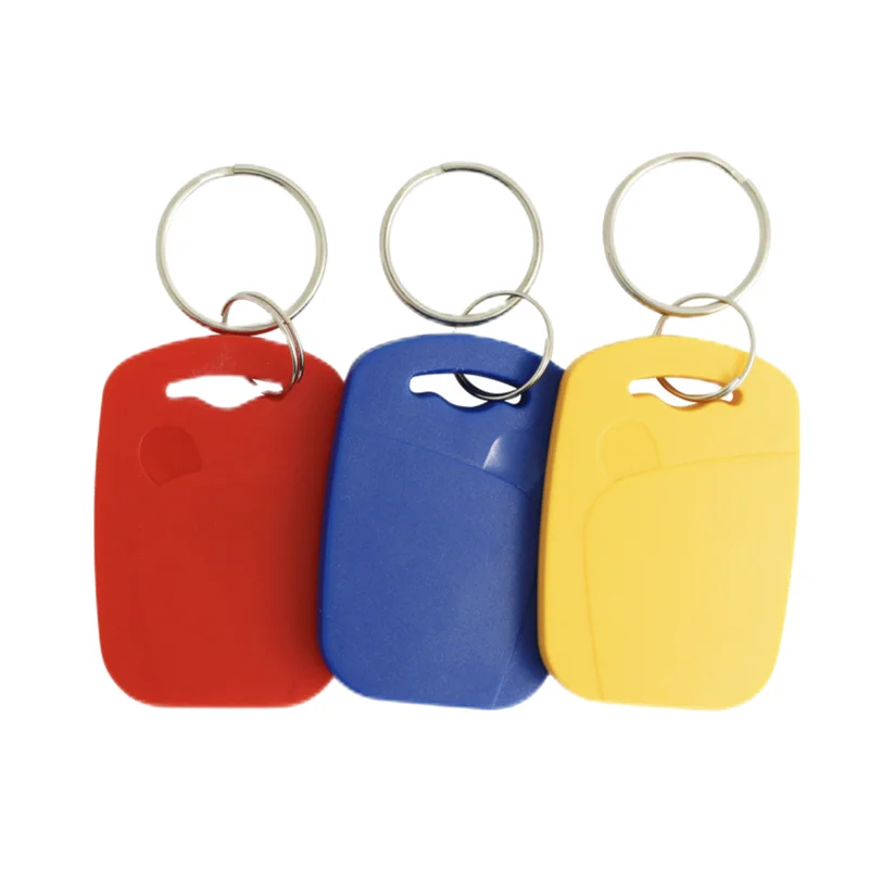 Custom QR Code Printing 125KHZ T5577 Rewritable RFID NFC Keychain/Keyfob