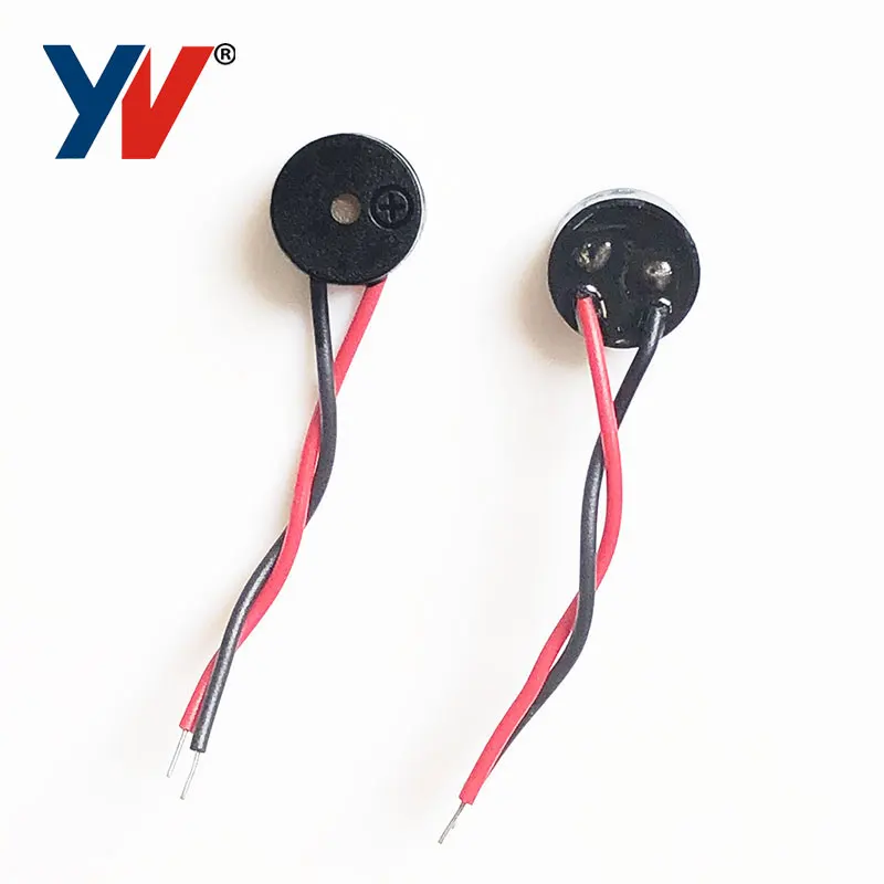 9042 9*4.2mm 2400hz DC loud sound alarm Active 3 volt Magnetic micro Buzzer with wire
