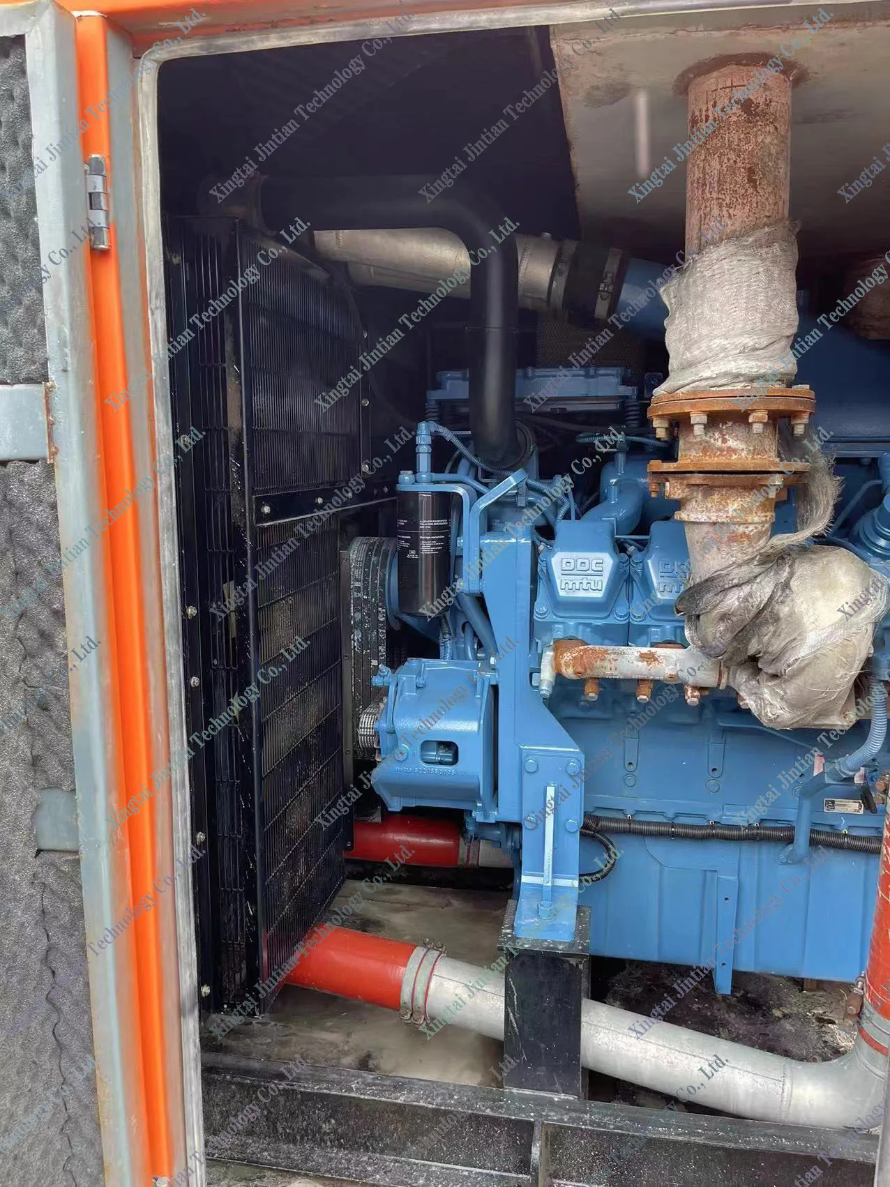 630kW/780kVA MTU 12V2000G63  Used Diesel Generator