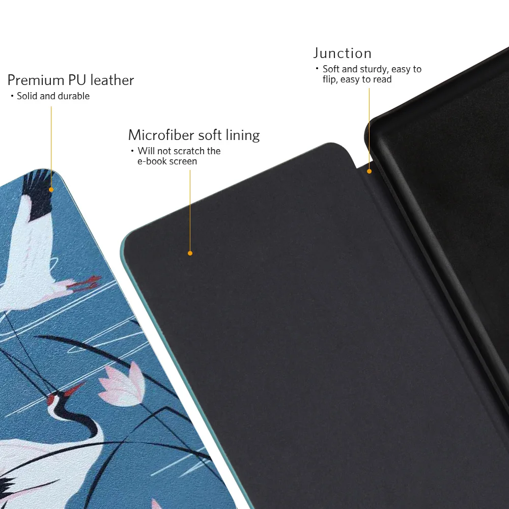 
For amazon kindle paperwhite case electronic books smart case 10 gen original kindle paperwhite tablets cover 