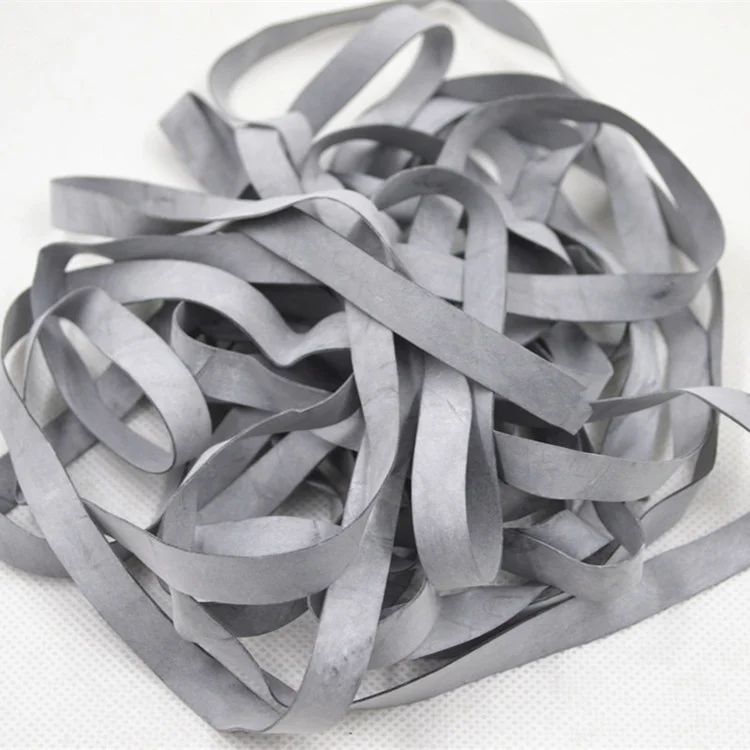 Rubber elastic band white edge swimming trunks elastic band natural rubber high elastic strip elastic band factory spot