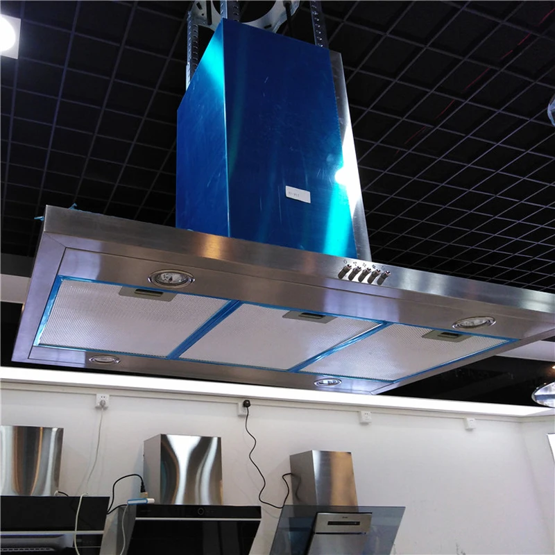 90 CM Down Draft Range Hood exhaust fan chimney hood 220V 110V