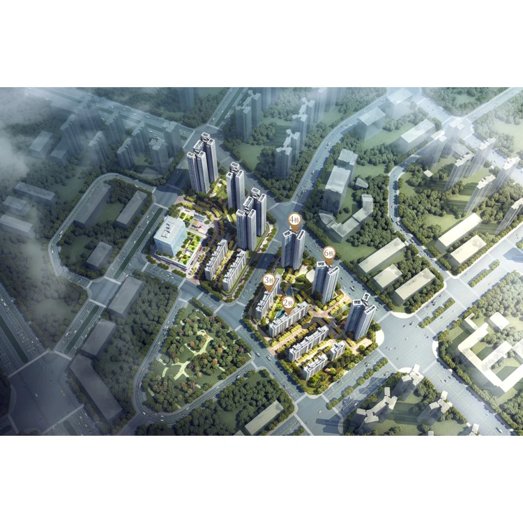 New Style Zhuhai Yuehai Shigui House Modular Commercial Prefab Box Block Building Projects