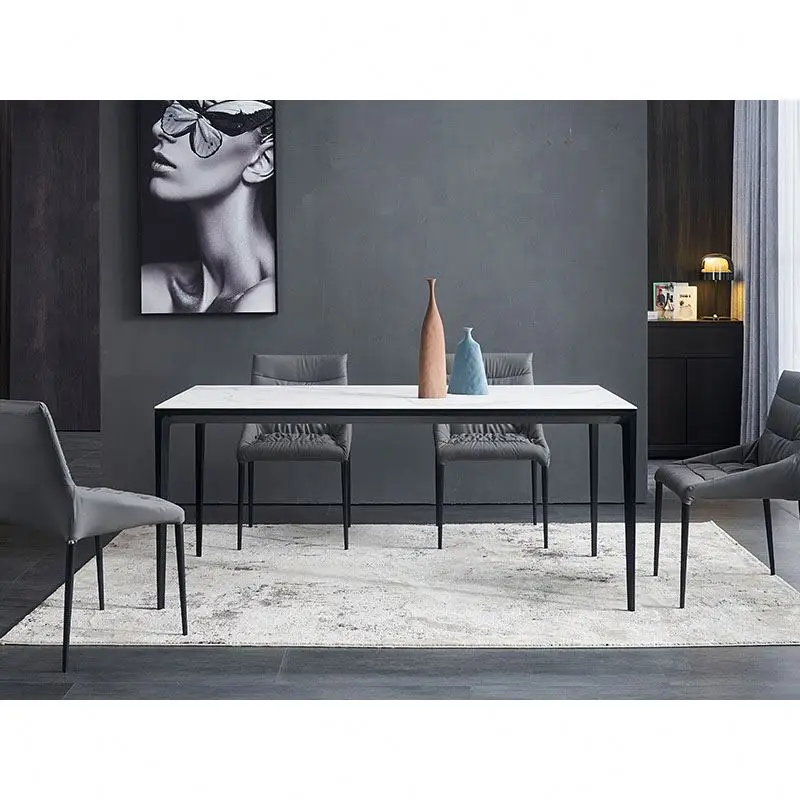 Hot Sale Walnut Dining Table And 4 Chairs With Great Price