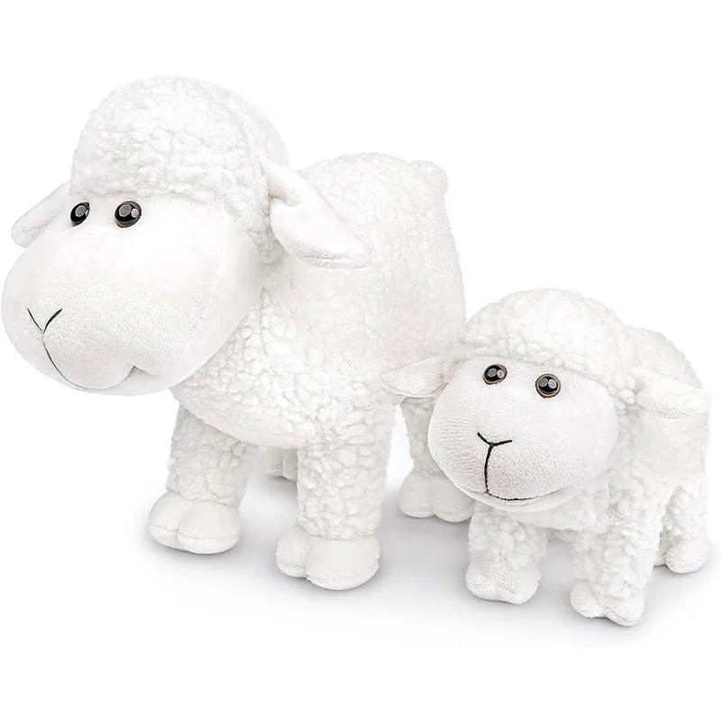 CE CPC OEM ODM Stuffed animal sheep plush toy 3-piece sheep stuffed animal cute soft plush sheep for boys and girls