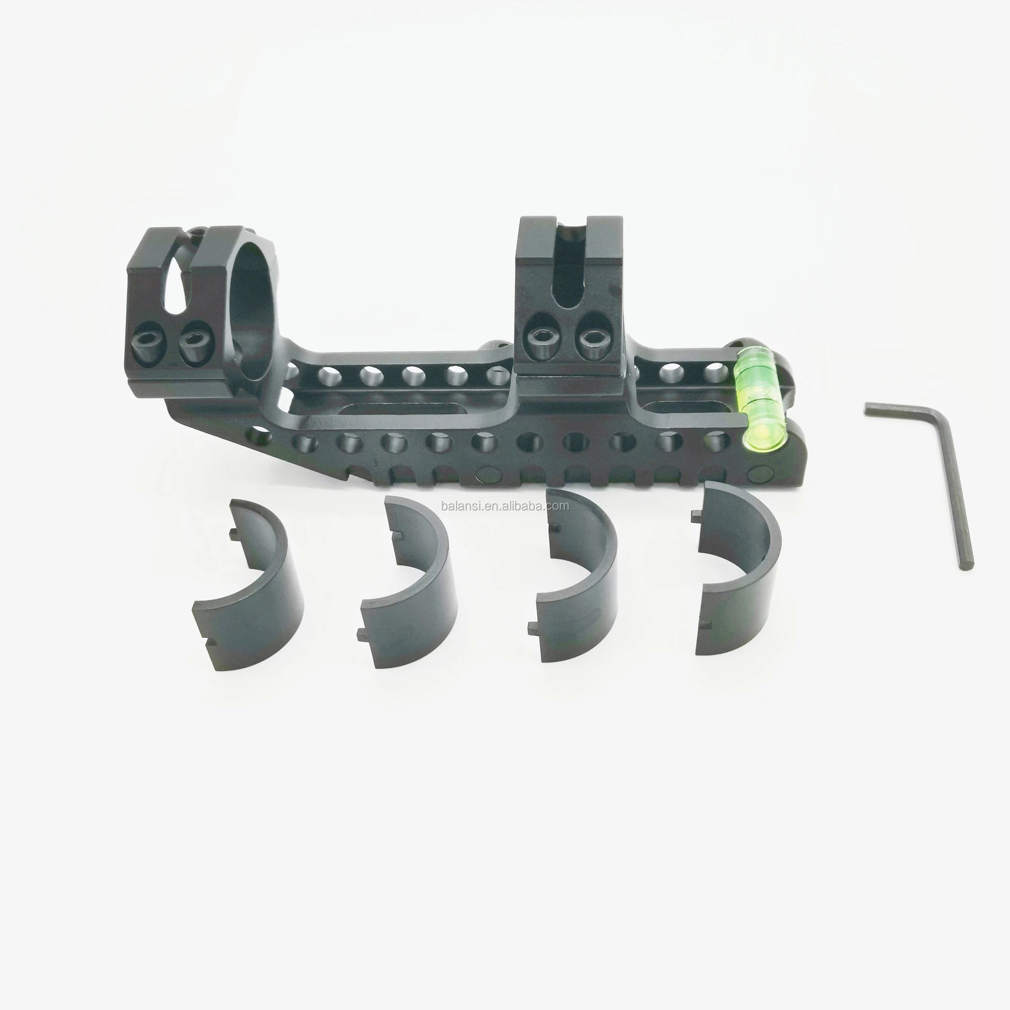 30mm/25.4mm Dual Ring Cantilever Scope Mount with Bubble Level