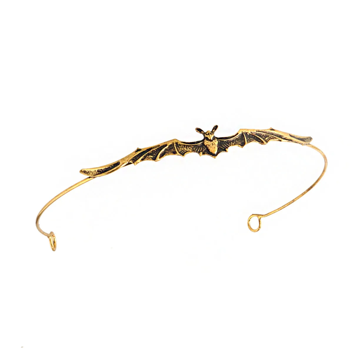 Headband Halloween Bat Hair Crown Women Cosplay Head Party Gothic Headdress Headpiece Elf Hoop Headwear Tiara For Party Decor